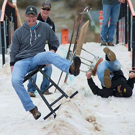 Skijorning at the Sundance WinterFest