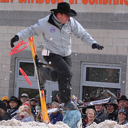 Skijorning at the Sundance WinterFest