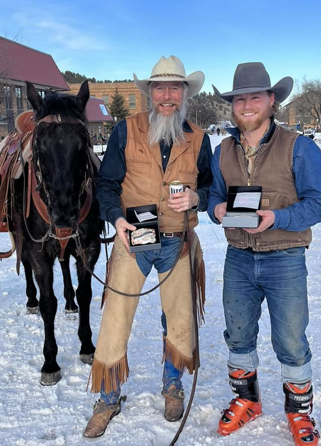 Skijoring Winners Sundance, Wyoming