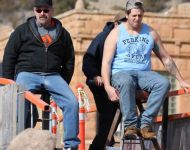 Winter Festival Bar Stool Racing