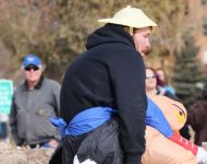 Winter Festival Bar Stool Racing