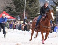 2016 Winter Festival Skijoring